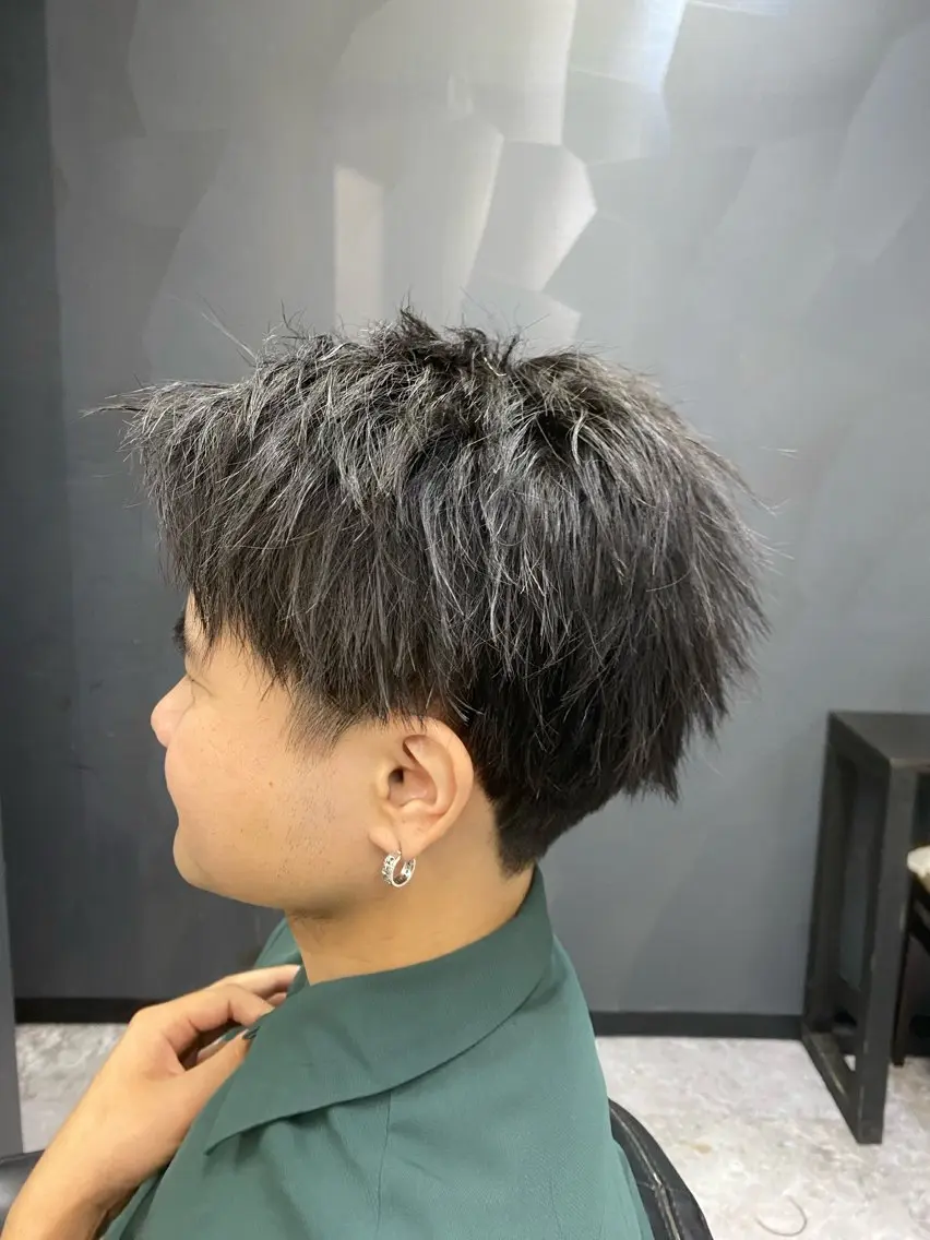 ショート カット 池田 亮雅のヘアスタイル