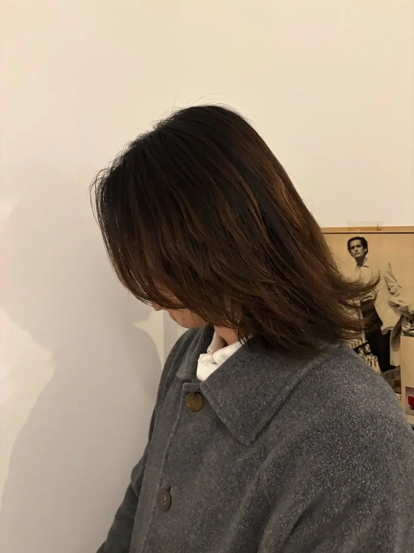 [メンズ土日限定]カット＋ワンカラー  30%OFFの写真