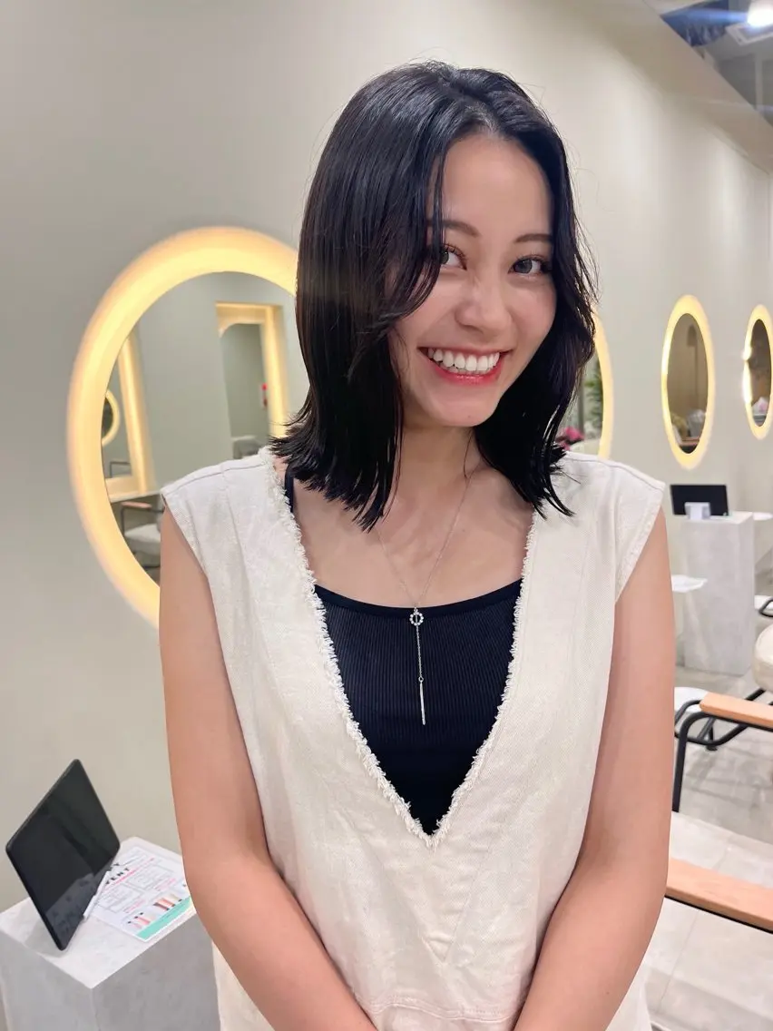 【 29日限定クーポン🪄】カット＋透明感カラー＋Aujuaトリートメントの写真