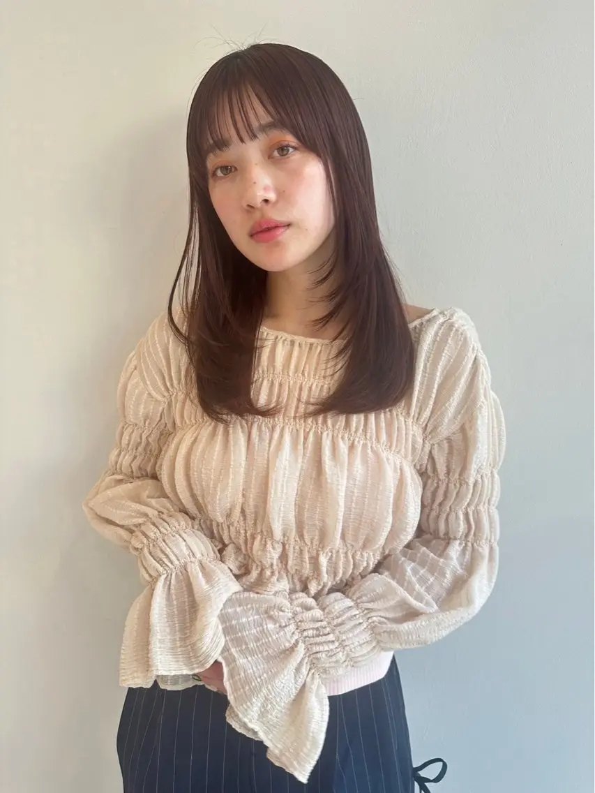 顔周りレイヤーカット💇🏻♀️※現在レイヤーが入っていない方、3日前までにご予約お願いしますの写真