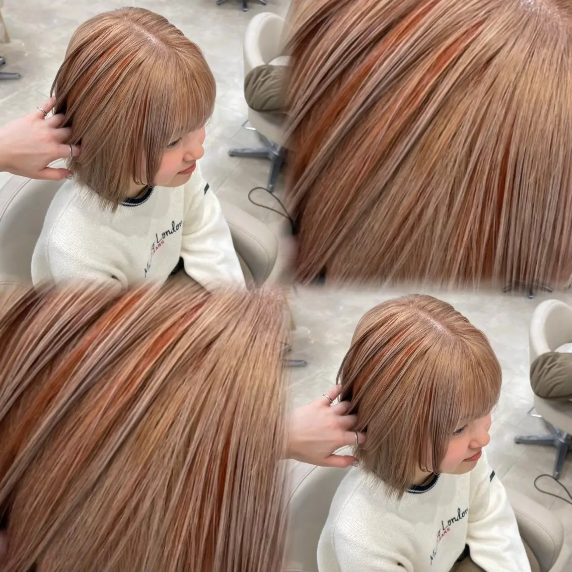 ロング ボブ ·˖Reika·˖✩のヘアスタイル