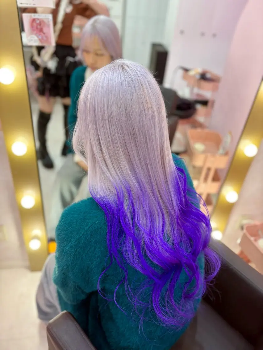 ロング カラー 甘ふわgirly🎀 ハイトーン🤍Ramのヘアスタイル