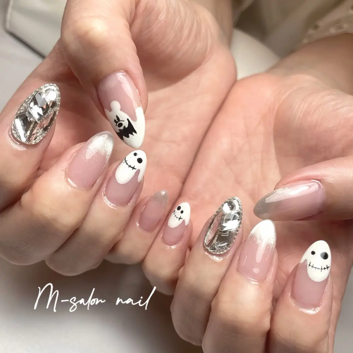 ネイル ハンドネイル 韓国/網紅/パーツ M-salonのネイルデザイン