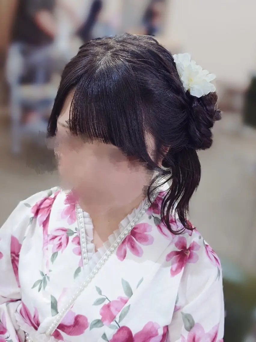 ヘアアレンジ ヘアセット つぐみ ❤︎のヘアスタイル