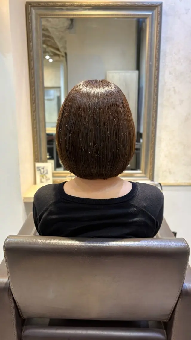 カラー 💚Lutia新宿 Nao💚のヘアスタイル