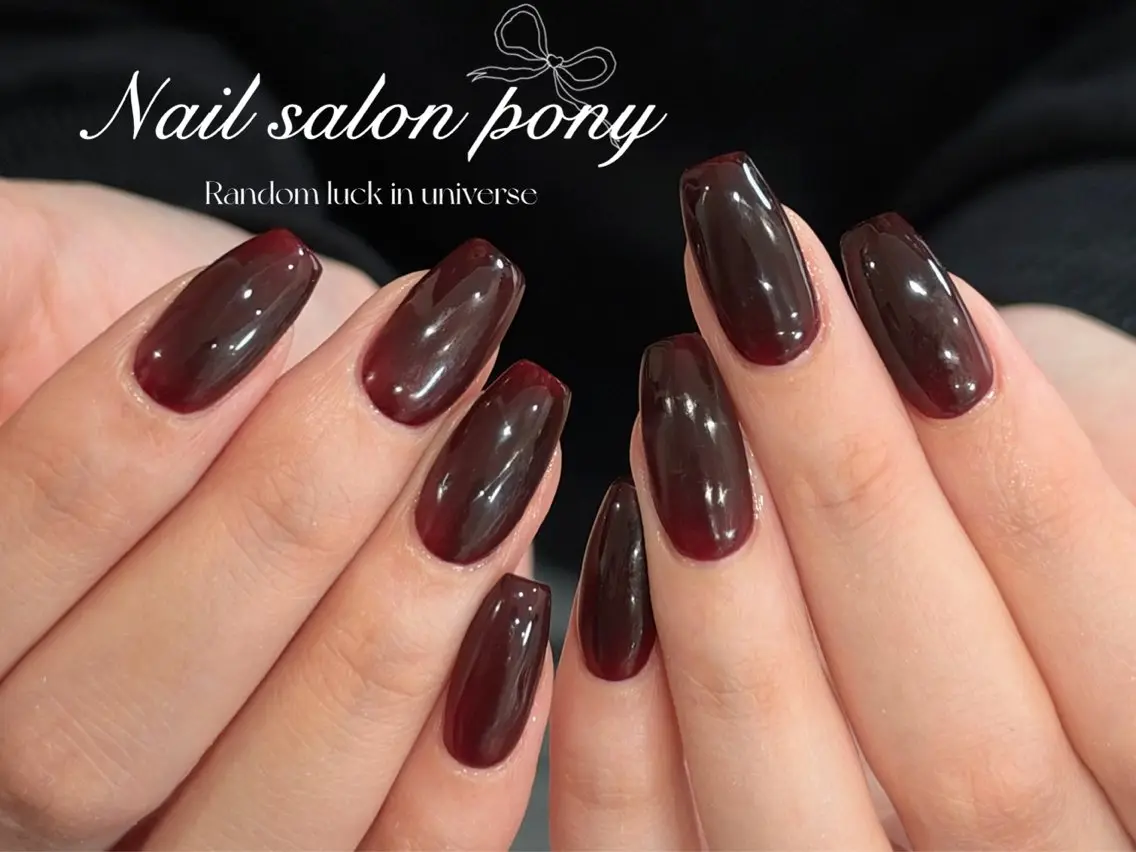 ネイル ワンカラーネイル ハンドネイル Kaka_ Nail錦糸町のネイルデザイン