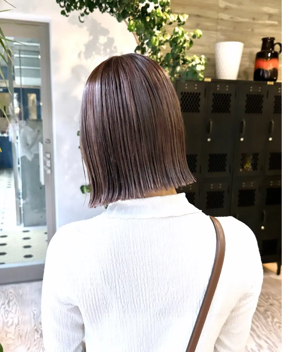ショート カット トリートメント ササキカズマ〻透明感 〻色落ち〻赤み消しのヘアスタイル