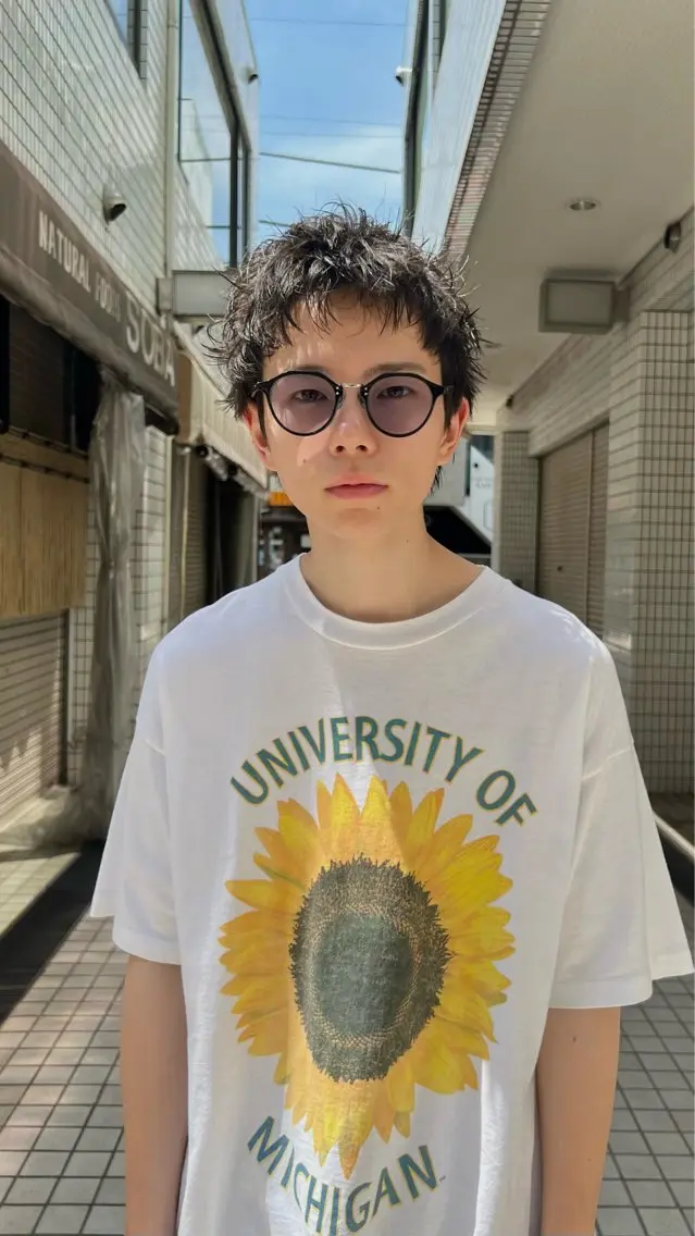 ショート メンズ カット ナガミ ショウのヘアスタイル