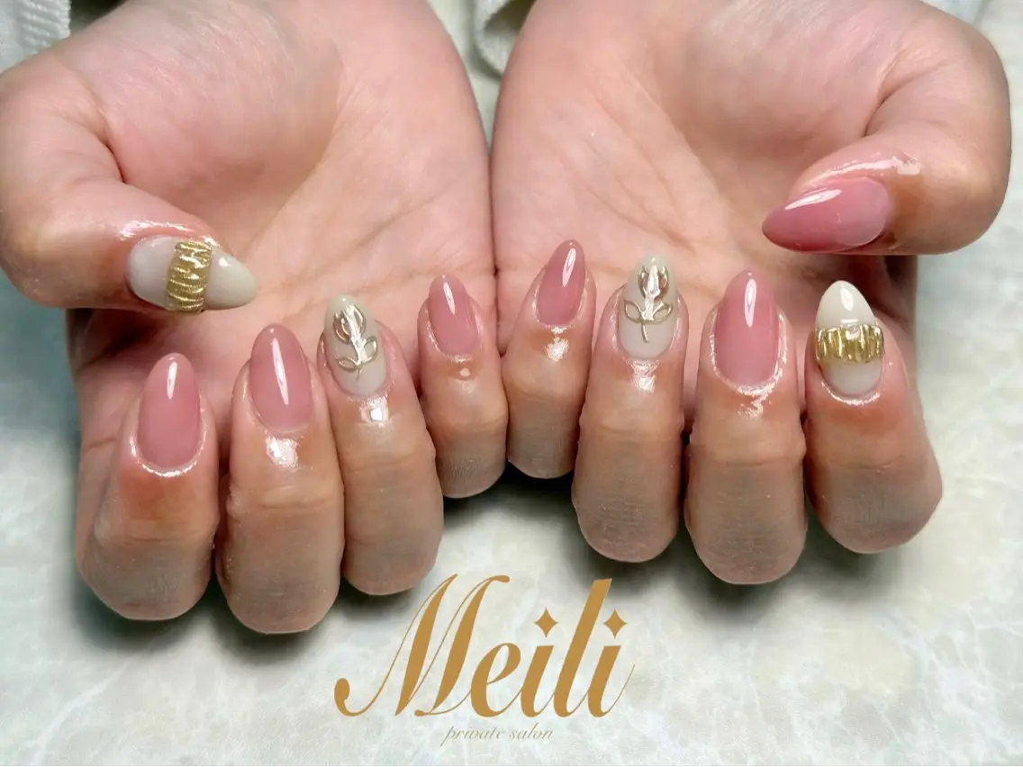 ネイル ハンドネイル ちゅるんネイル専門店 ✴︎MEILI✴︎のネイルデザイン
