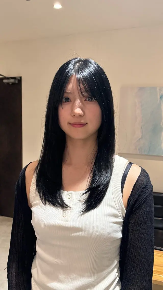 ロング カラー ヘアカラー Dreap anのヘアスタイル