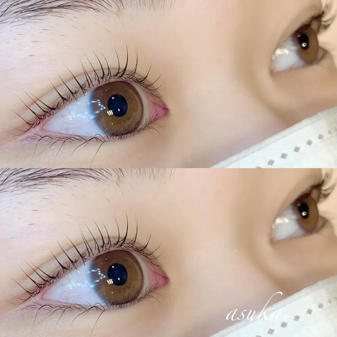 マツエク・マツパ パリジェンヌラッシュリフト brow&lash WAVEのマツエク・マツパデザイン