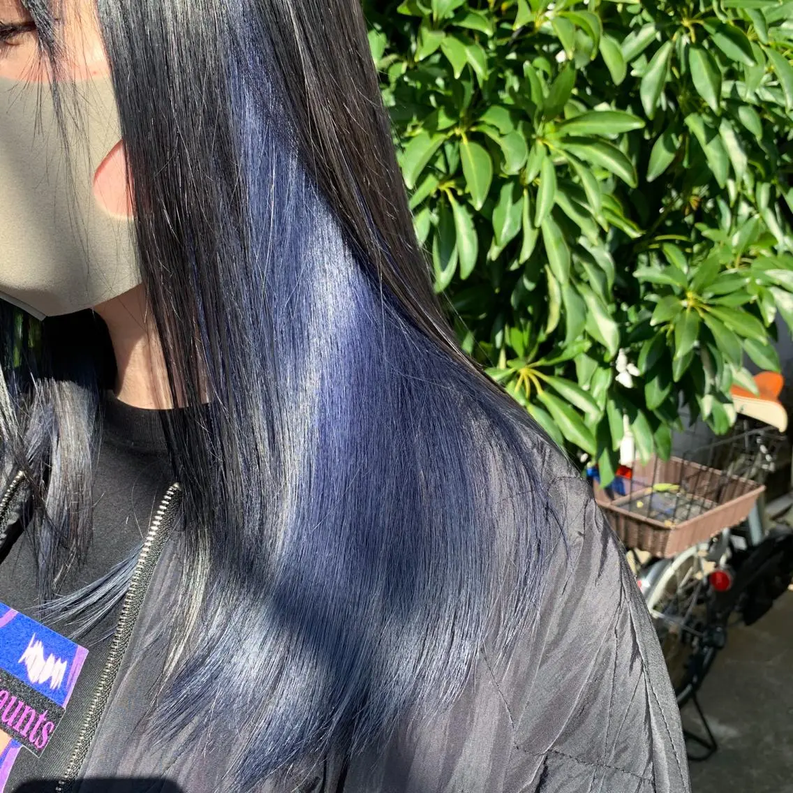 セミロング カラー アディクシーカラー アクアカラー アッシュ バレイヤージュ ベージュカラー ヘアカラー エクステ ✨ブリーチマスター✨ オクヤマヨウスケのヘアスタイル
