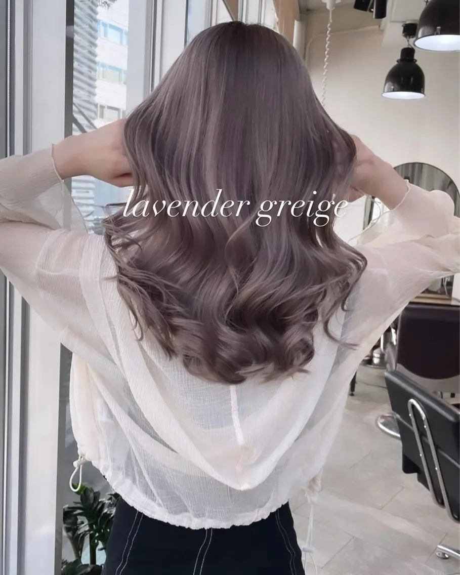 セミロング カラー カット ヘアカラー トリートメント ヘアセット 💜ハイトーン💛 マジカルかいちゃんのヘアスタイル