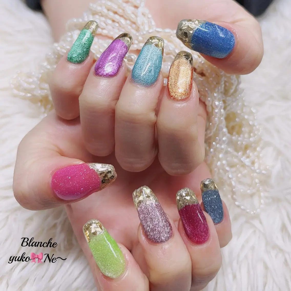 ネイル ハンドネイル Lian Yulilianのネイルデザイン