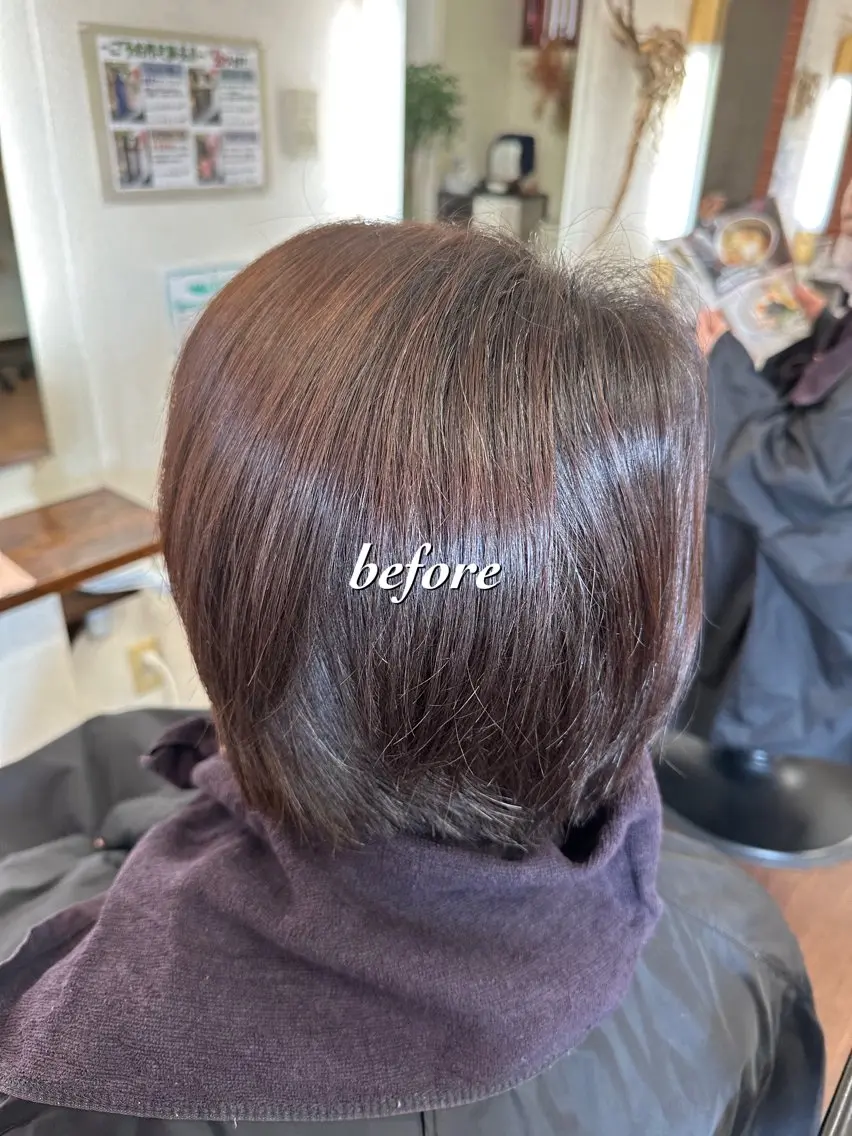 ショート カラー ショートヘア カット ヘアカラー 💜推しインナー カラー/菊池柊真💜のヘアスタイル
