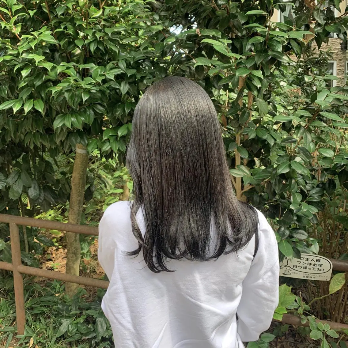 セミロング カット ヘアカラー トリートメント little 小濱彰太のヘアスタイル