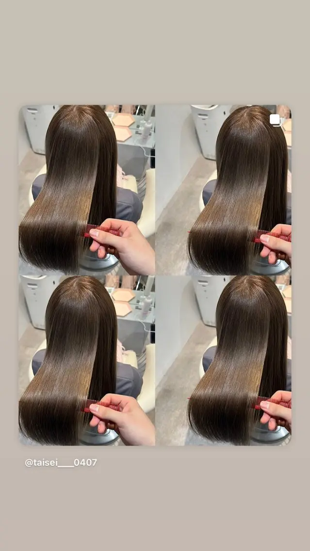 ミディアム カラー 髪質改善 トリートメント カット ヘアカラー トリートメント 💎透明感カラー特化 💎TAISEIのヘアスタイル