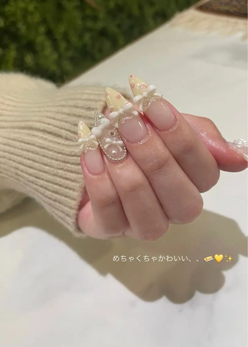 ネイル ハンドネイル suzu🎀🫧✨ .のネイルデザイン