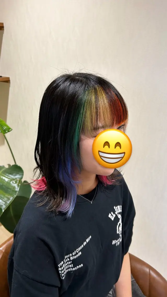 ミディアム 本郷 豊のヘアスタイル