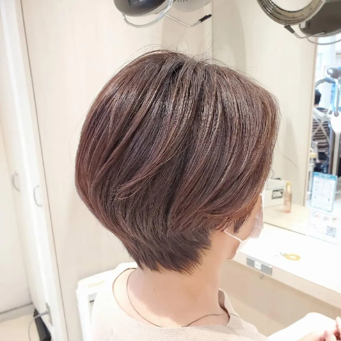 ショート カット 社内カット講師・店長 菅原賢一のヘアスタイル