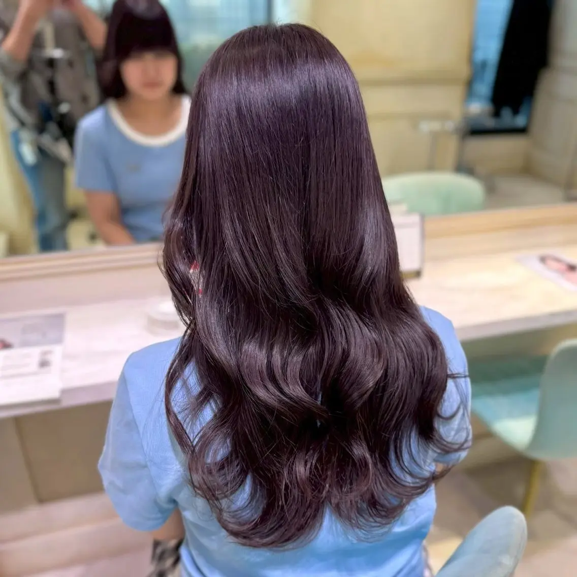 カラー ヘアカラー トリートメント 💙透明感艶カラー/ ゆうな💙のヘアスタイル