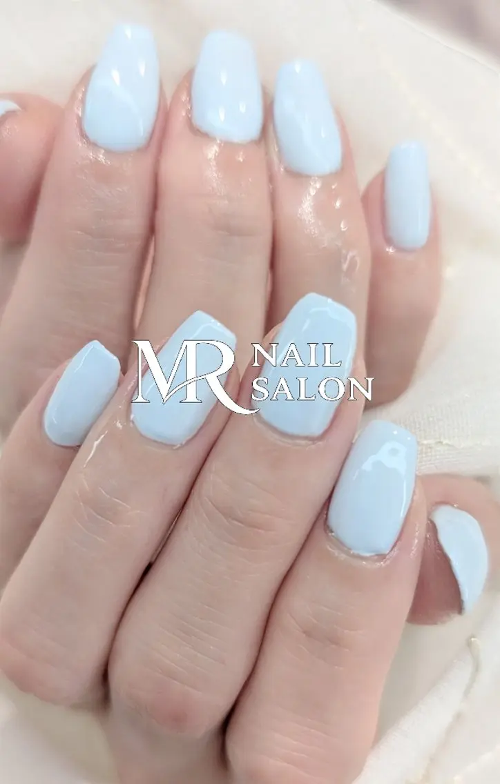 ネイル ジェルネイル ワンカラーネイル MR じゅりのネイルデザイン