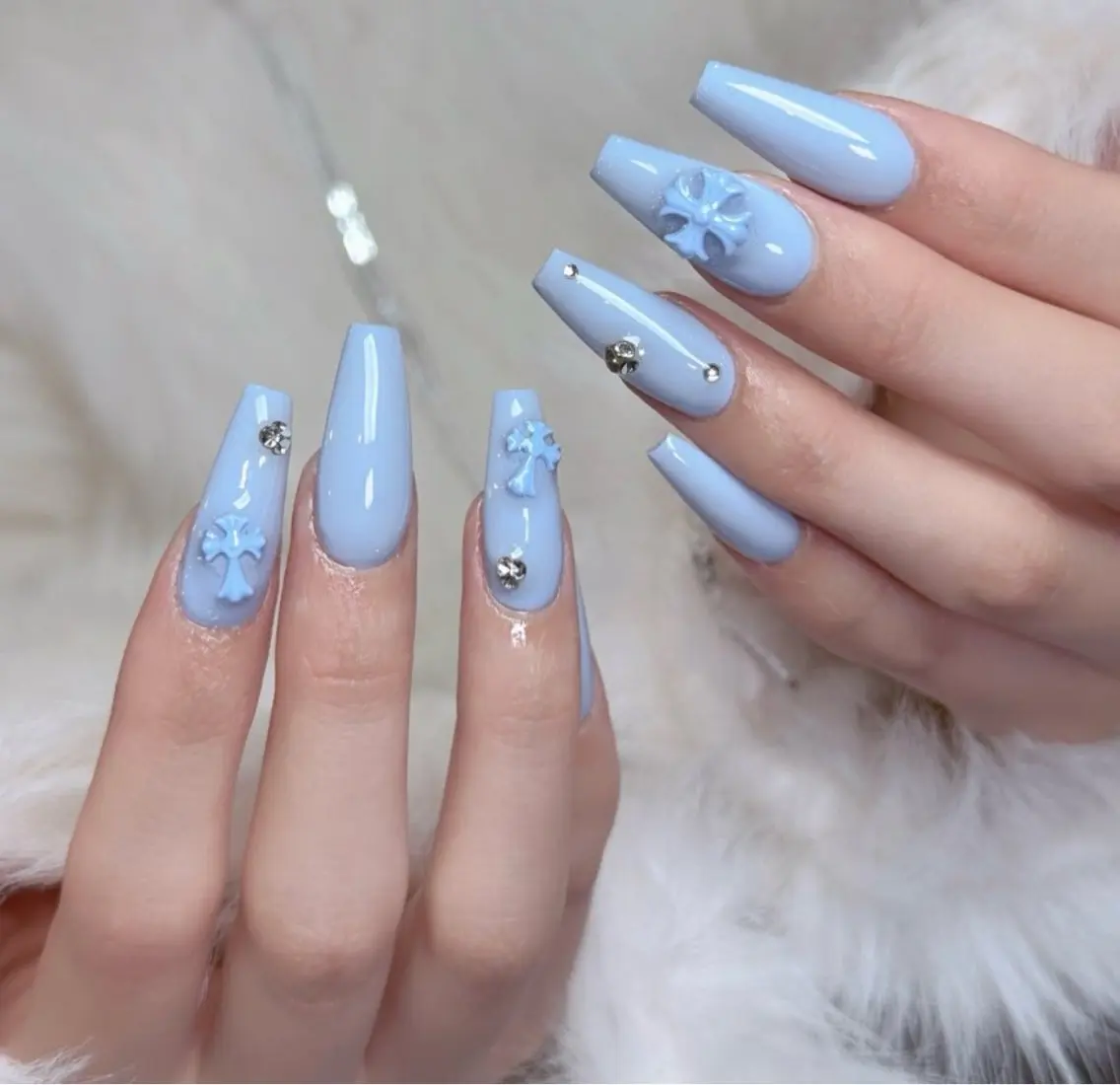 ネイル Horie 雪のネイルデザイン