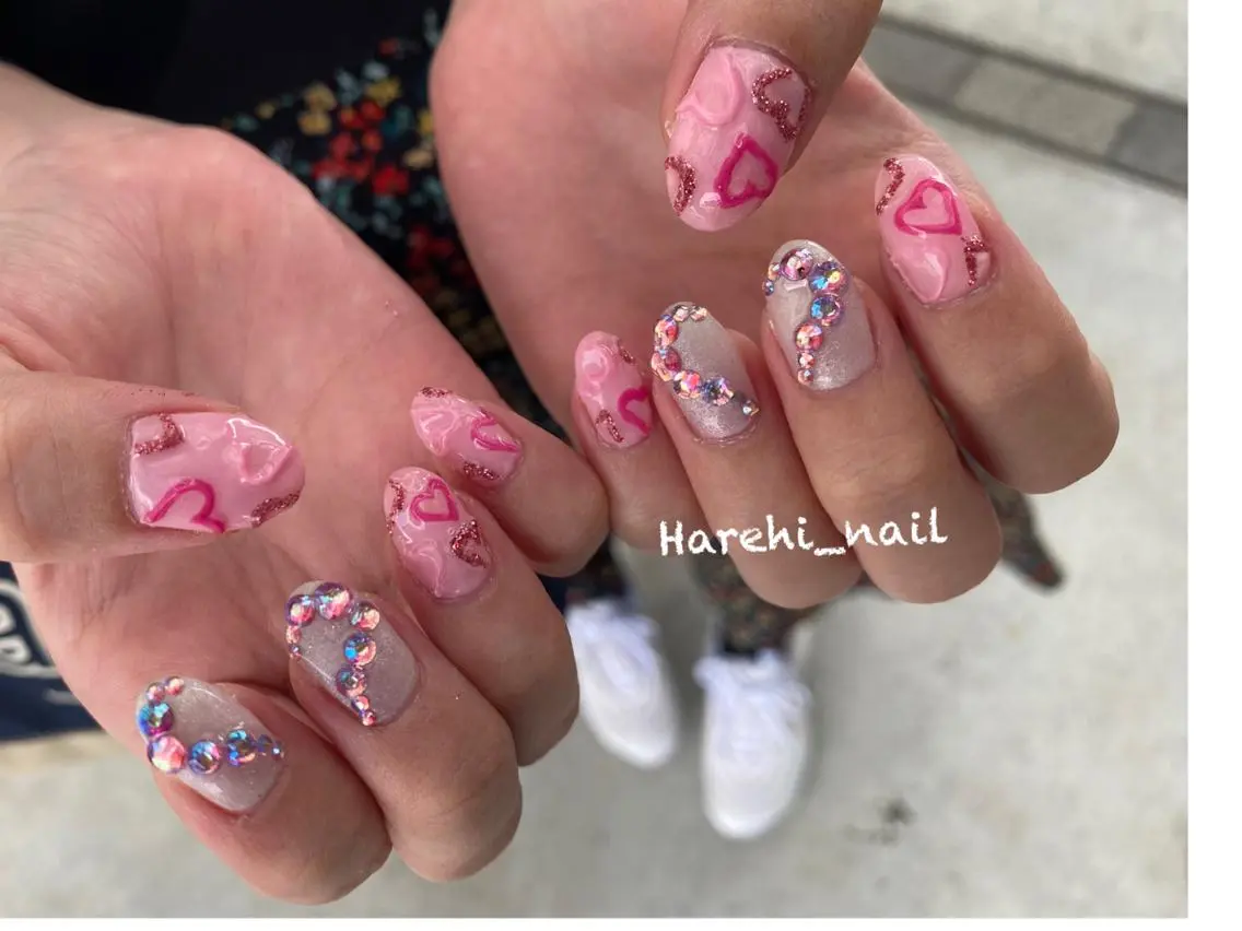 ネイル ハンドネイル Harehi_ nailのネイルデザイン