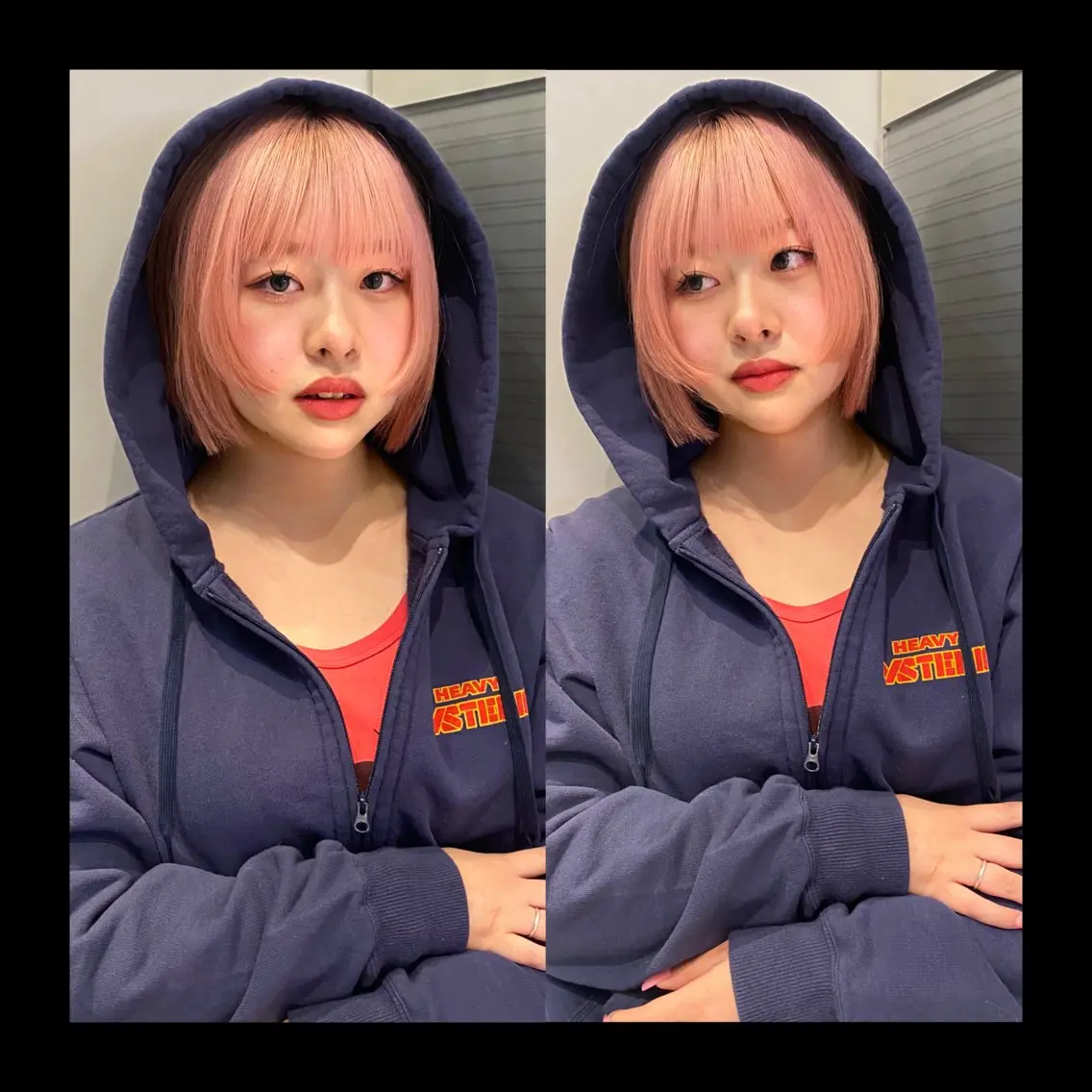 ショート カラー ボブ カット ヘアカラー トリートメント mai / linoah˚✧のヘアスタイル