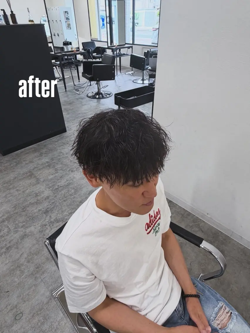 パーマ 横山 楓芽のヘアスタイル