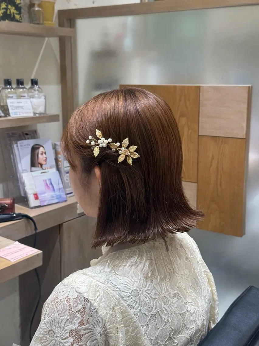 ヘアアレンジ chihiro 🐰 🍭髪質改善/透明感のヘアスタイル