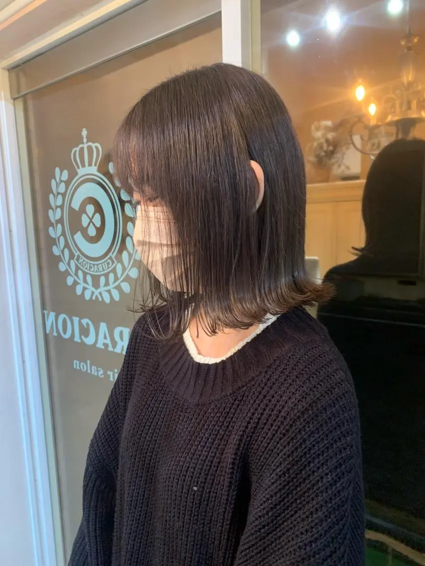 🌸4月限定🌸♡カット+イルミナカラー+サラツヤ保湿トリートメント♡の写真
