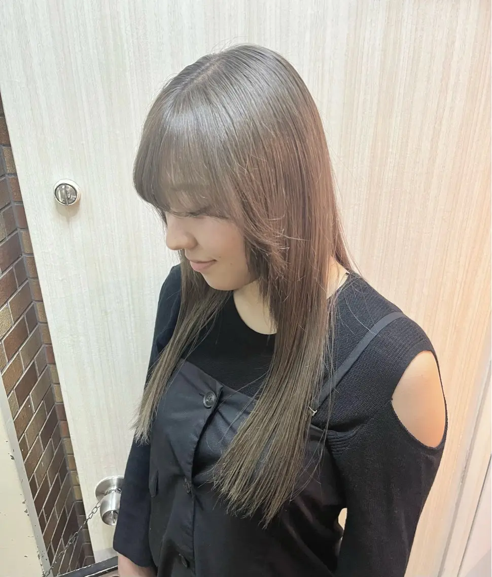 ロング 横浜/カットモデル 佐藤桃香 🦥のヘアスタイル