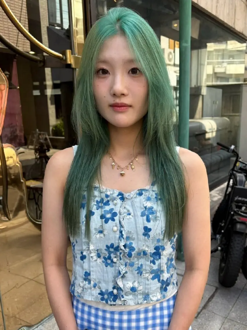 ロング カラー ヘアアレンジ ヘアカラー トリートメント ヘアセット ブリーチ矯正美髪矯正 ✨オオエタクミのヘアスタイル