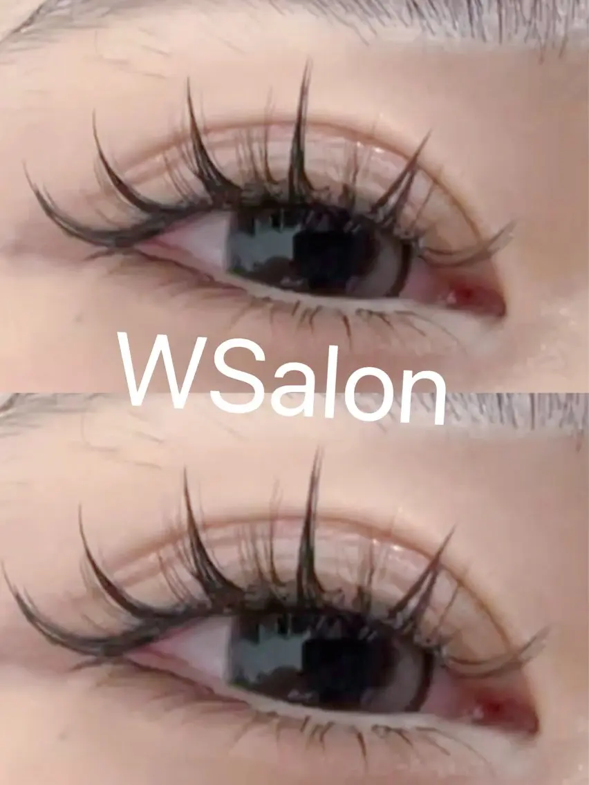 マツエク・マツパ 付け放題 バインドロック カラーマツエク フラットラッシュ 韓国風マツエク W Salon アイラッシュのマツエク・マツパデザイン