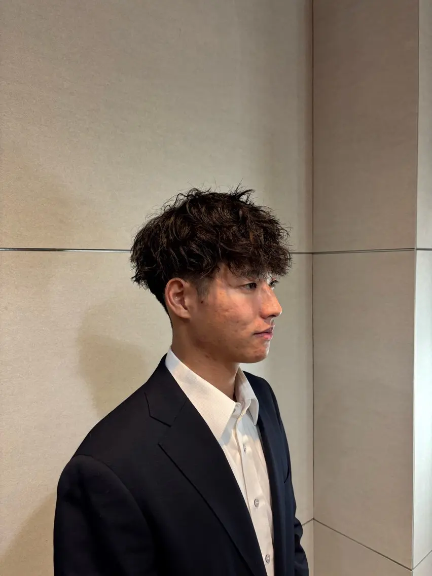 【💈minimo限定💈】カット&ツイストスパイラルパーマ✂️《練習》の写真