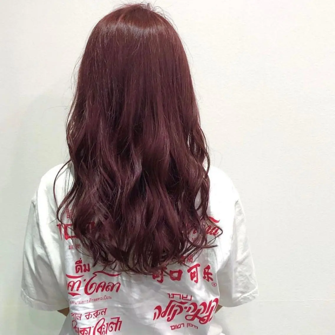 カラー カット ヘアカラー トリートメント 切りっぱなしボブ/ 暖色カラー/なつみのヘアスタイル