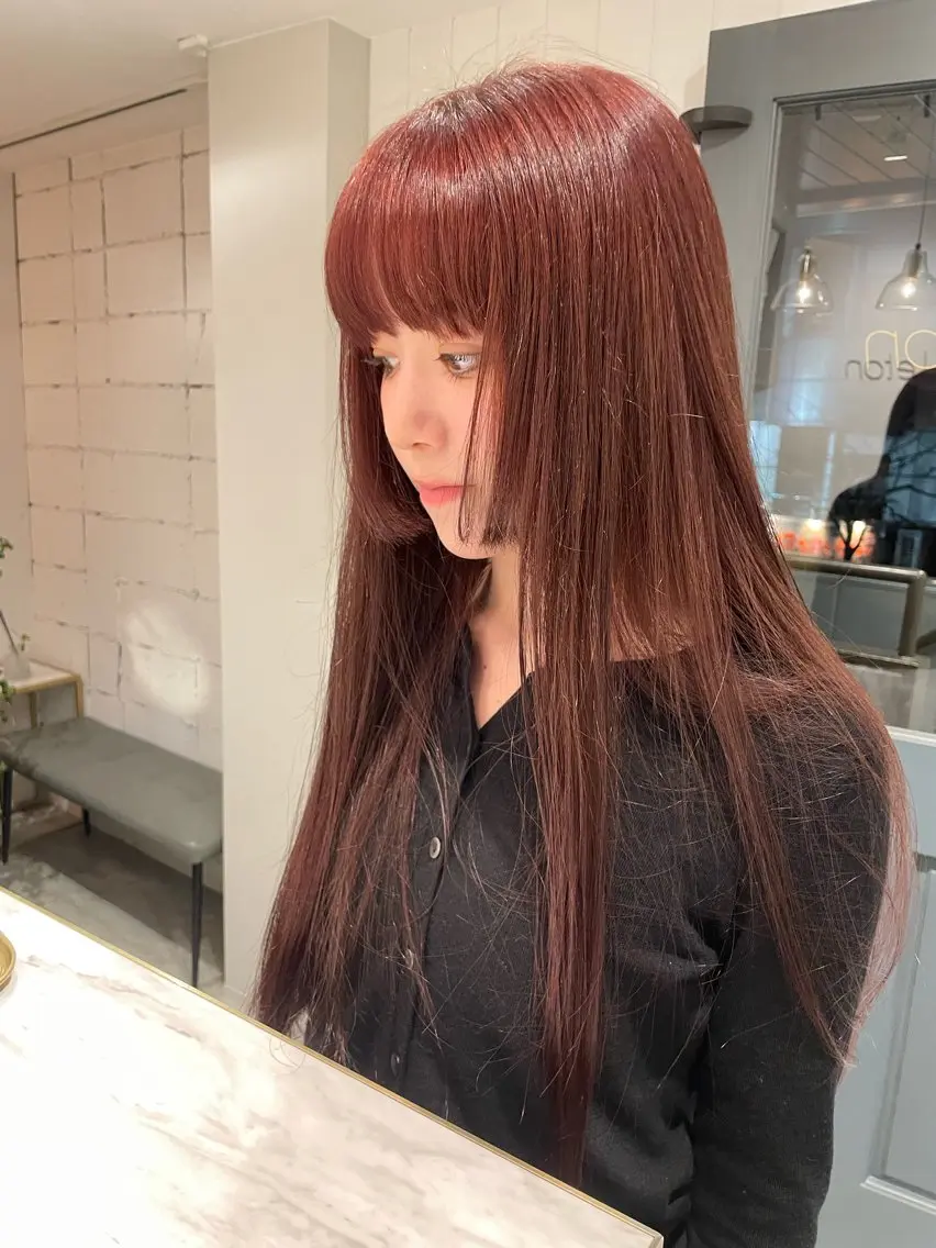 カラー HARUHI 銀座 美容師౨ৎ⋆˚のヘアスタイル