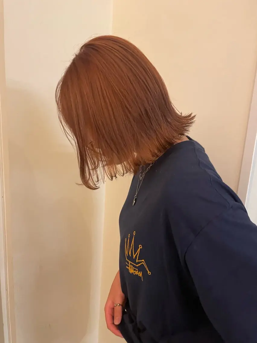 カラー ヘアカラー 掛川 真那斗のヘアスタイル