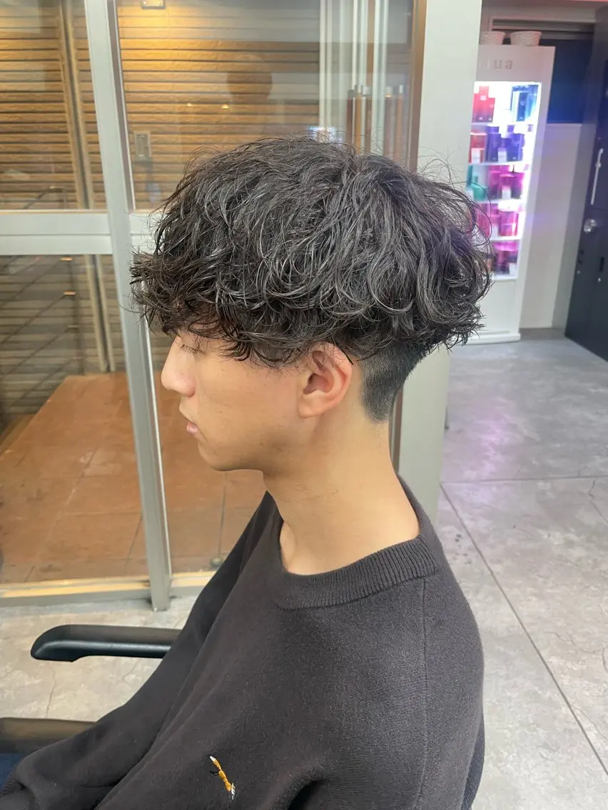 パーマ メンズ カット パーマ 町田エリアＮｏ．１/ パーマ特化/太田京希のヘアスタイル