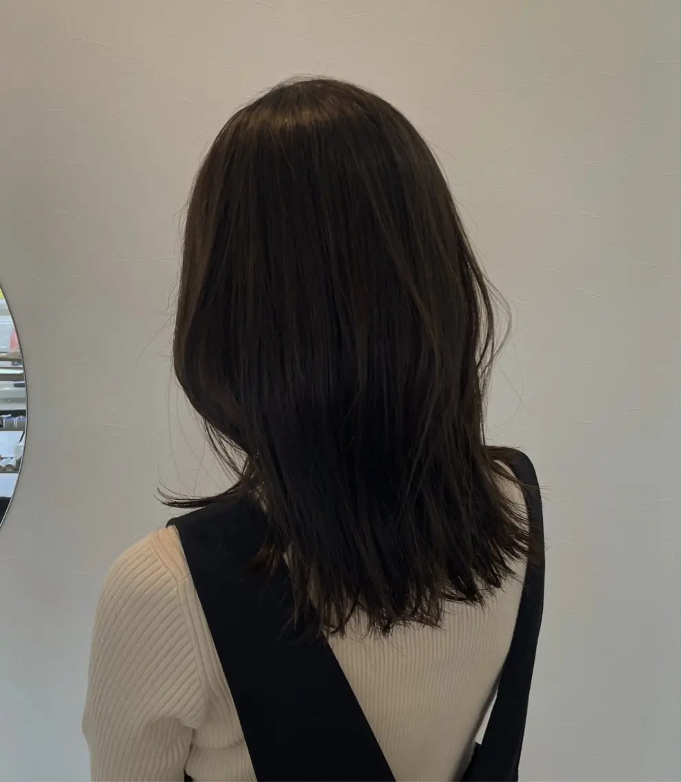 セミロング 前川 瑞希のヘアスタイル