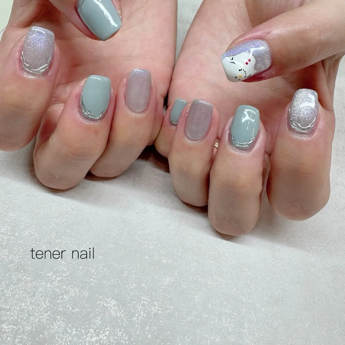 ネイル ニュアンスネイル ハンドネイル テネルネイル tener nailのネイルデザイン