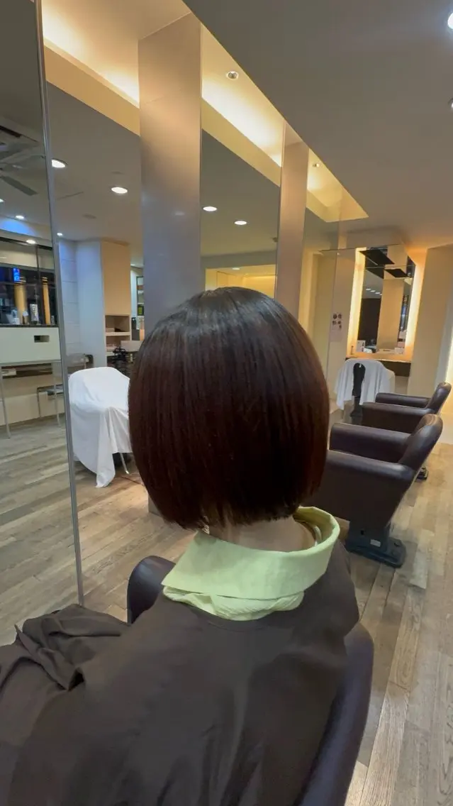 ショート ボブ 北田 あいみのヘアスタイル