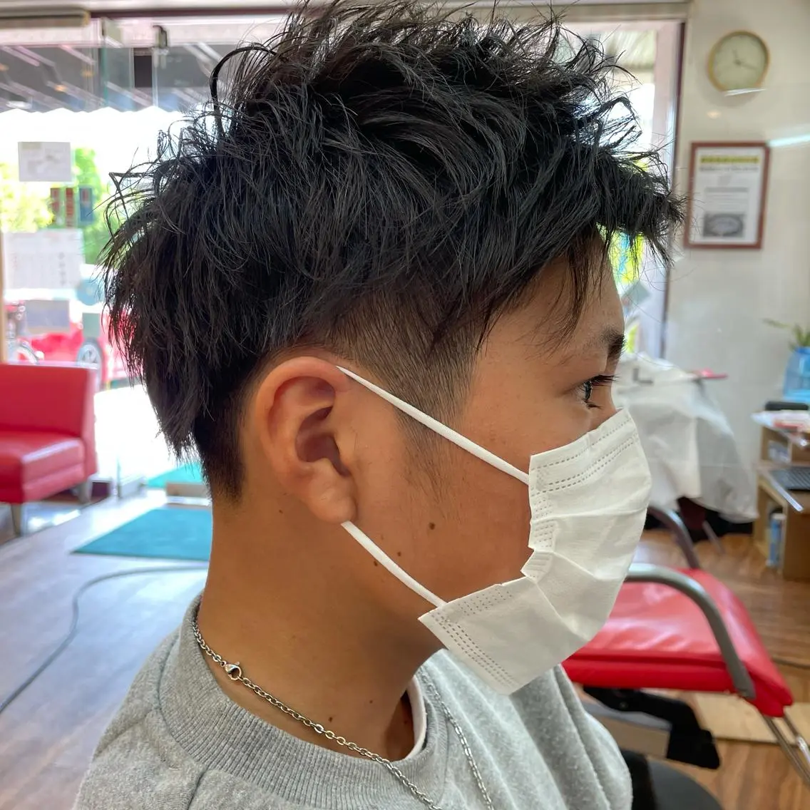 メンズ ビューティサロン モリワキのヘアスタイル