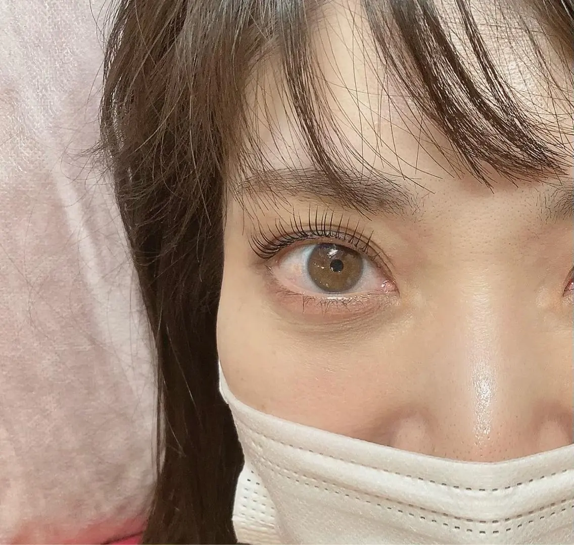 マツエク・マツパ 一重×まつ毛パーマ マツパ 吉野 京子のマツエク・マツパデザイン