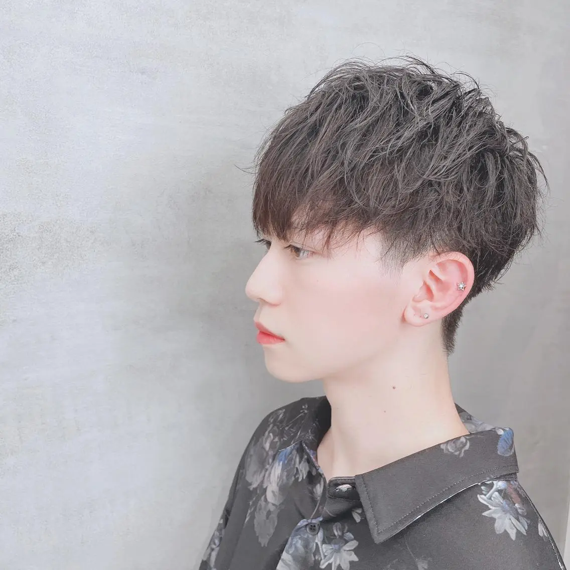メンズ ［銀座］淡色 ラベンダー🫧大村のヘアスタイル