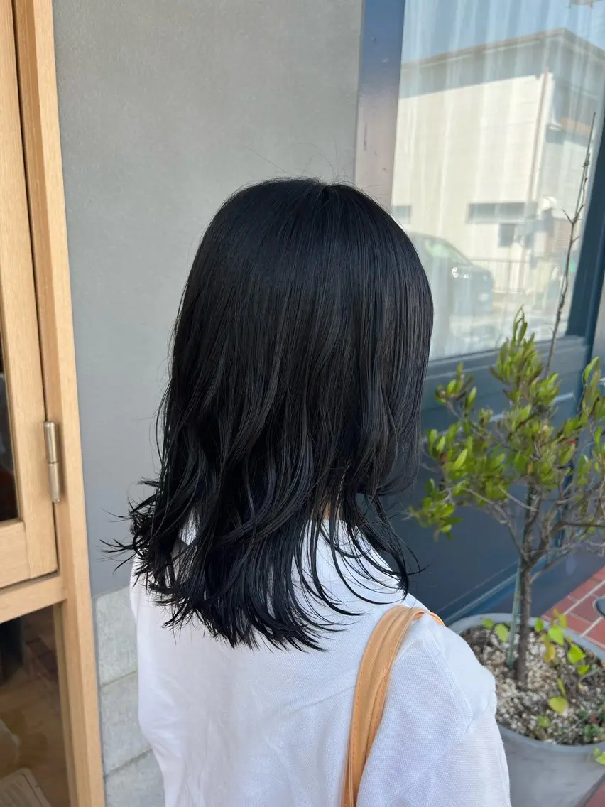 💚minimo限定価格💚ダメージレス艶カラー+1stepトリートメントの写真
