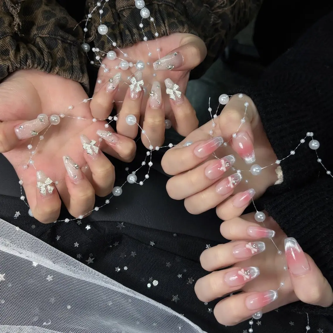 ネイル キラキラネイル シンプルネイル 春ネイル ワンホンネイル 冬ネイル ハンドネイル SORA Nailのネイルデザイン
