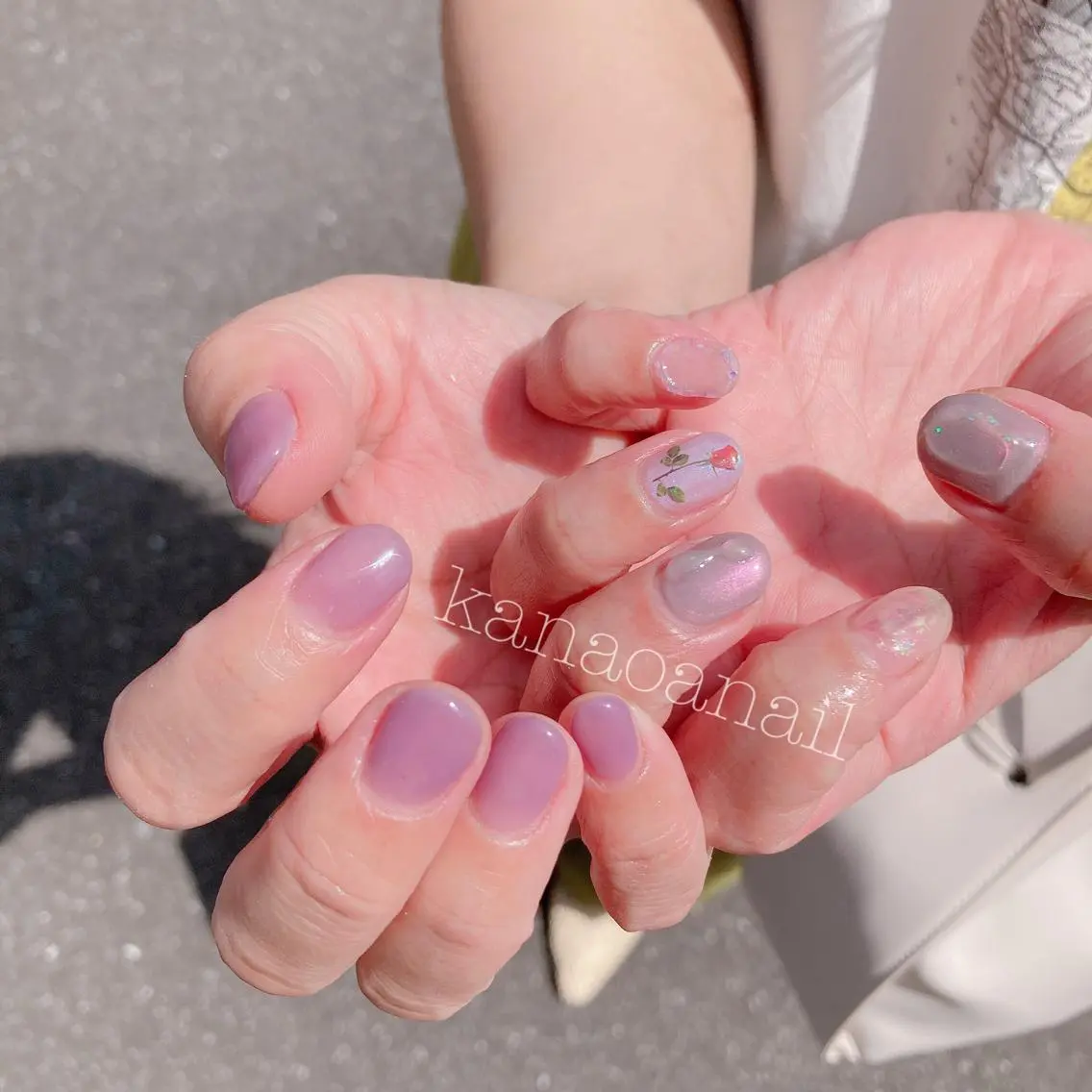 ネイル 地爪育成💅 kanaoanailのネイルデザイン