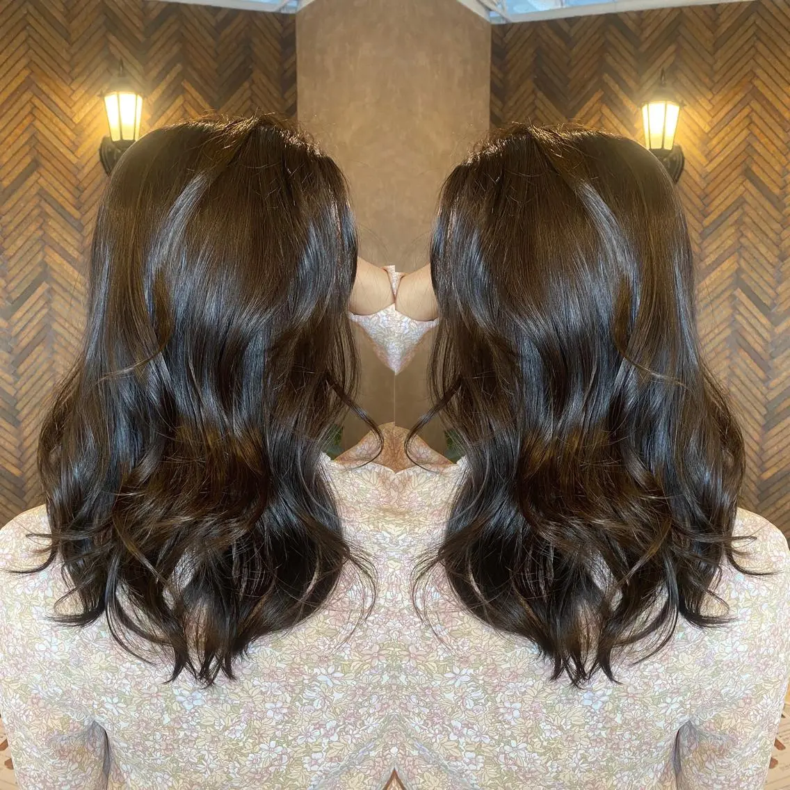 ロング カラー tocca 💜石田愛結💜のヘアスタイル